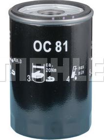 KNECHT OC 81 - Oil Filter motal.fi