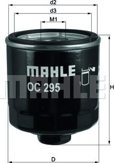 KNECHT OC 295 - Oil Filter motal.fi