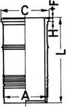 Kolbenschmidt 88834110 - Cylinder Sleeve motal.fi