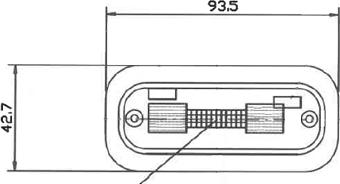 KUTNAK AUTOMOTIVE 724312 - Licence Plate Light motal.fi