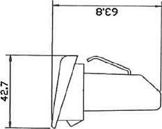 KUTNAK AUTOMOTIVE 724312 - Licence Plate Light motal.fi