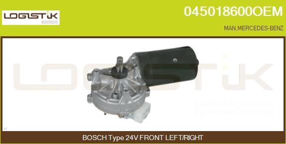 LGK 045018600OEM - Wiper Motor motal.fi