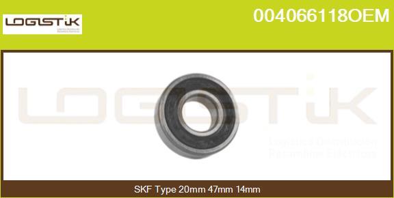 LGK 004066118OEM - Bearing motal.fi