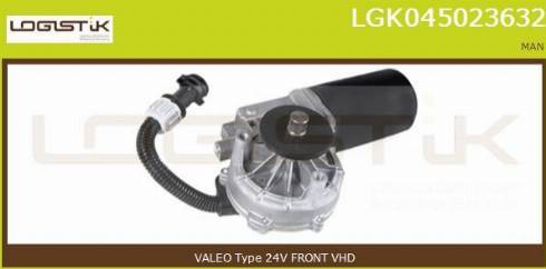 LGK LGK045023632 - Wiper Motor motal.fi