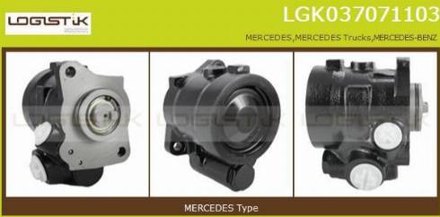 LGK LGK037071103 - Hydraulic Pump, steering system motal.fi