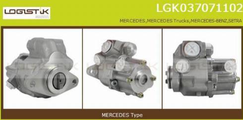 LGK LGK037071102 - Hydraulic Pump, steering system motal.fi