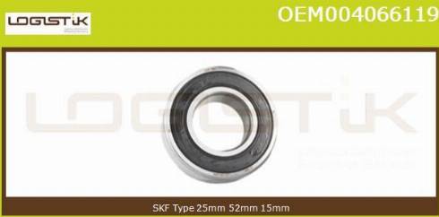 LGK OEM004066119 - Bearing motal.fi