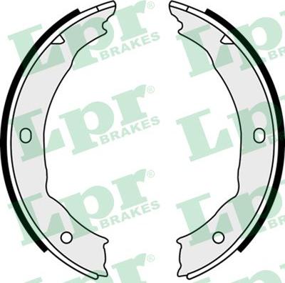 LPR 08400 - Brake Shoe Set, parking brake motal.fi