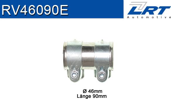 LRT RV46090E - Pipe Connector, exhaust system motal.fi