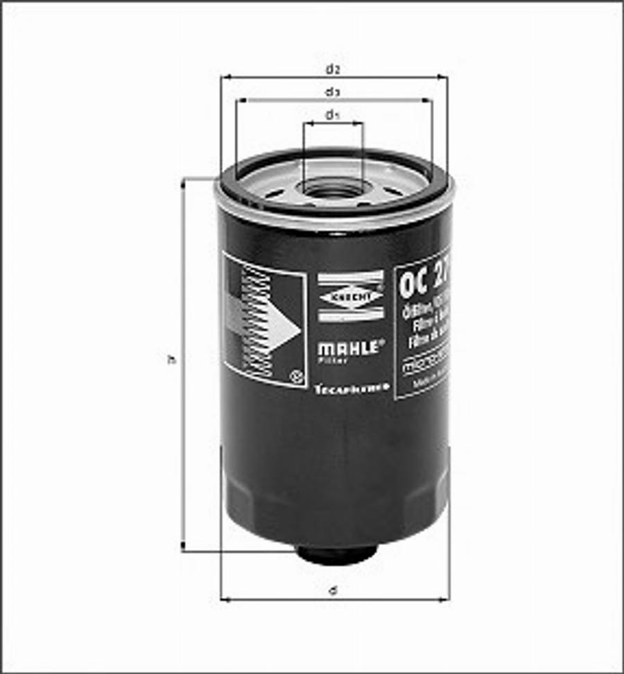 Magneti Marelli 154085039550 - Oil Filter motal.fi