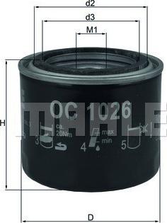 Magneti Marelli 154070595364 - Oil Filter motal.fi