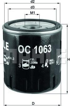 Magneti Marelli 154070582031 - Oil Filter motal.fi