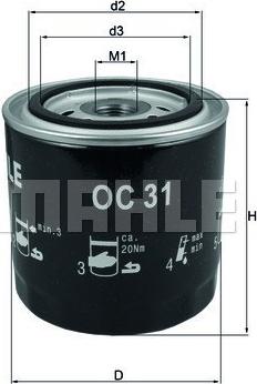 Magneti Marelli 154776404850 - Oil Filter motal.fi