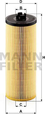 Mann-Filter HU 945/2 x - Oil Filter motal.fi