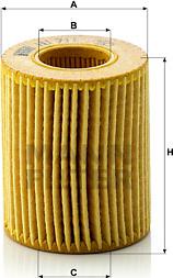 Mann-Filter HU 711 x - Oil Filter motal.fi