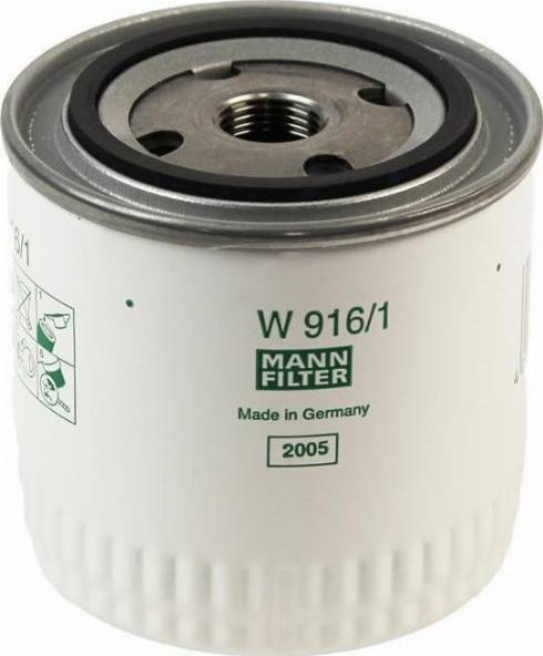 Mann-Filter W 916/1 (10) - Oil Filter motal.fi