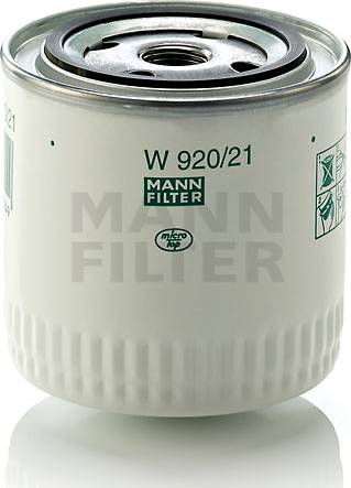 Mann-Filter W 920/21 (10) - Oil Filter motal.fi