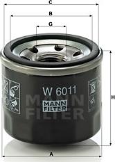 Mann-Filter W 6011 - Oil Filter motal.fi