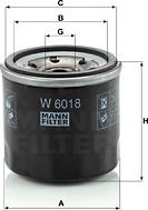 Mann-Filter W 6018 - Oil Filter motal.fi