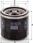 Mann-Filter W 6026 - Oil Filter motal.fi