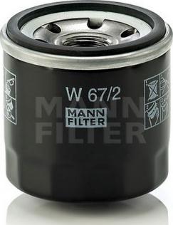 Mann-Filter W 67/81 - Oil Filter motal.fi