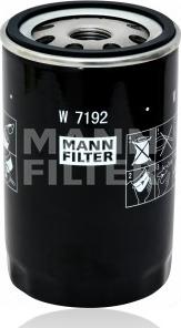 Mann-Filter W 7192 - Oil Filter motal.fi