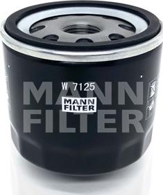 Mann-Filter W 7125 - Oil Filter motal.fi