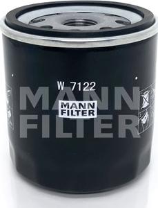 Mann-Filter W 712/2 - Oil Filter motal.fi