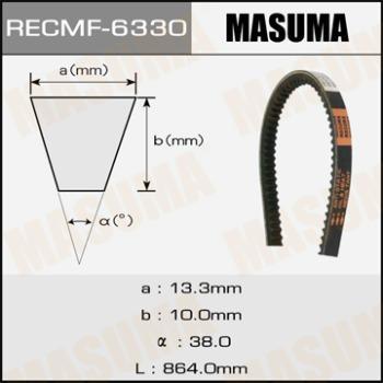 MASUMA 6330 - V-Ribbed Belt motal.fi