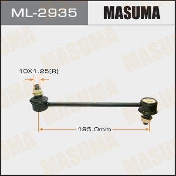 MASUMA ML-2935 - Rod / Strut, stabiliser motal.fi