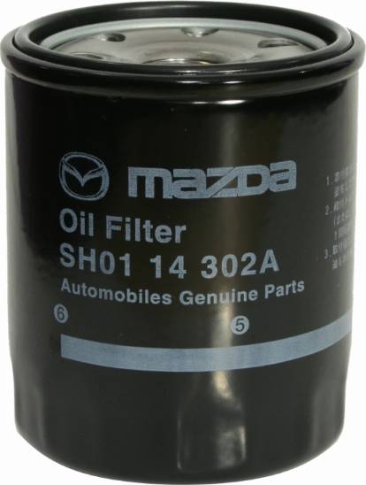 MAZDA SH0114302A - Oil Filter motal.fi