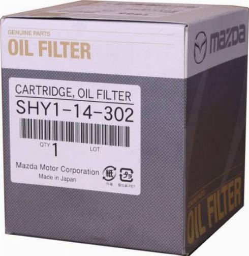 MAZDA SHY114302 - Oil Filter motal.fi