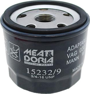 Meat & Doria 15232/9 - Oil Filter motal.fi