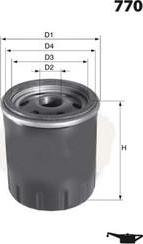 Mecafilter ELH4533 - Oil Filter motal.fi