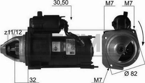 Messmer 220127A - Starter motal.fi