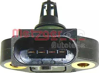 Metzger 0906142 - Sensor, boost pressure motal.fi