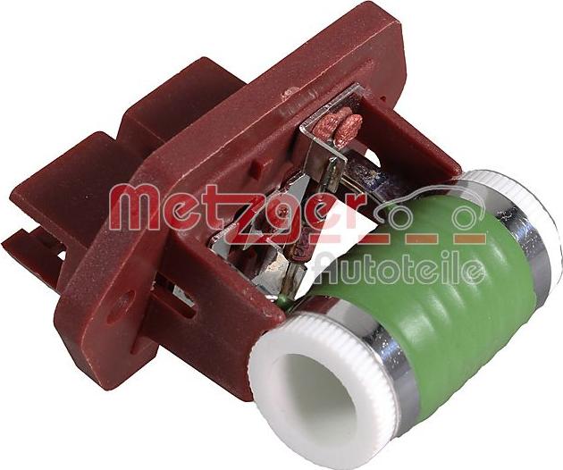 Metzger 0917752 - Pre-resistor, electro motor radiator fan motal.fi