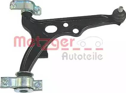 Metzger 88000502 - Track Control Arm motal.fi