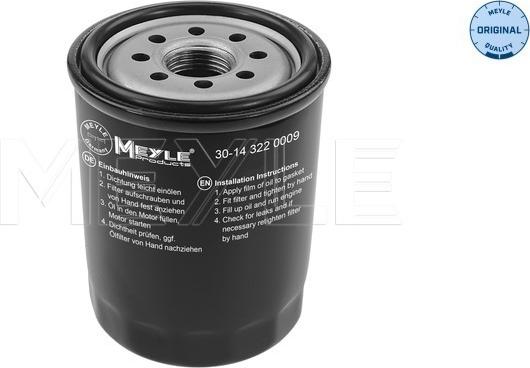 Meyle 30-14 322 0009 - Oil Filter motal.fi