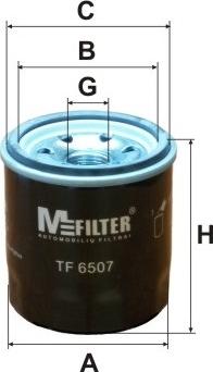 Mfilter TF 6507 - Oil Filter motal.fi