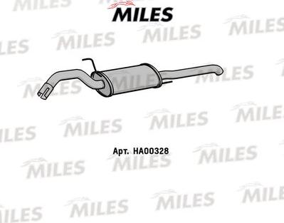 Miles HA00328 - End Silencer motal.fi