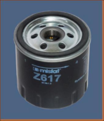 MISFAT Z617 - Oil Filter motal.fi