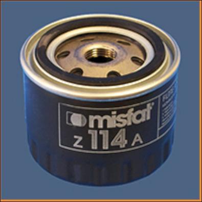 MISFAT Z114A - Oil Filter motal.fi