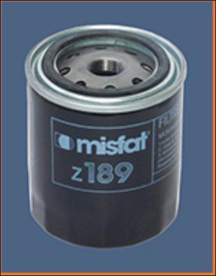 MISFAT Z189 - Oil Filter motal.fi