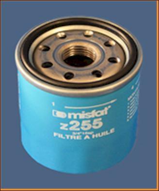 MISFAT Z255 - Oil Filter motal.fi