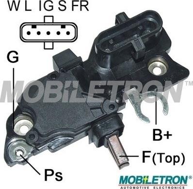 Mobiletron VR-B122B - Voltage regulator, alternator motal.fi