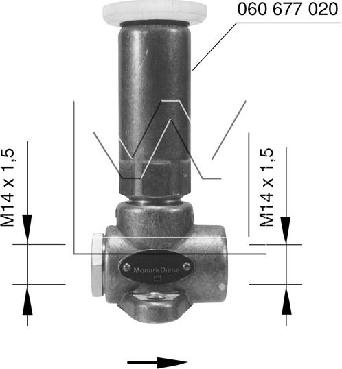 Monark 042066007 - Fuel pre-supply, pump motal.fi