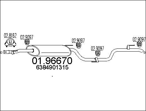 MTS 01.96670 - End Silencer motal.fi