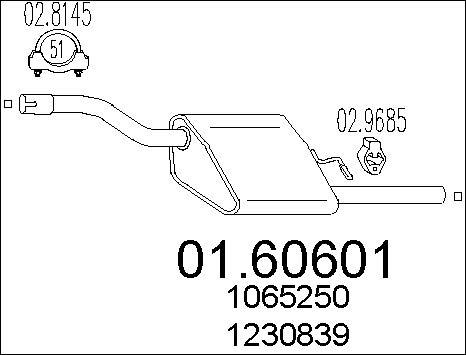 MTS 01.60601 - End Silencer motal.fi