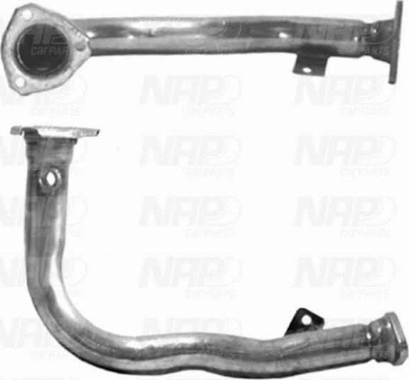 NAP CAF10531 - Exhaust Pipe motal.fi